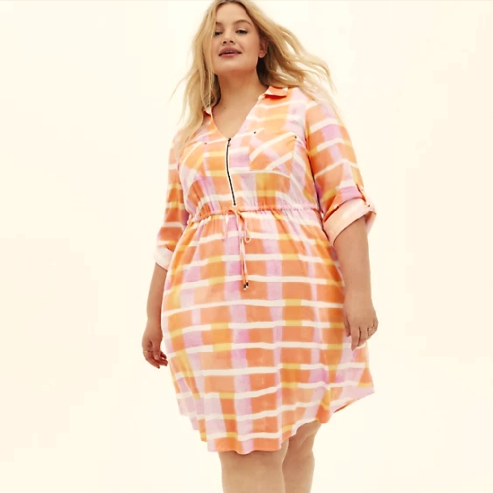 Torrid Shirt Dress Plus Size 00
